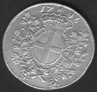 Мальтийский орден 2 скудо 1796 XF+ AG