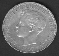 Филиппины (Исп.) 1 песо 1897 UN AG