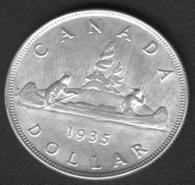 Канада доллар 1935 BU AG