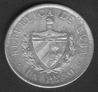 Куба песо 1933 BU AG