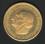 Вестфалия 10000 марок 1923 BU CU