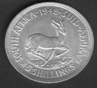 Южная Африка 5 шиллингов 1948 BU AG