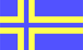 Аландские Острова. Государственный флаг
