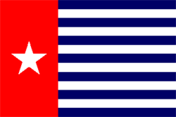 Айриан Джайа. Государственный флаг