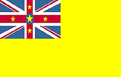 Остров Ниуэ. Государственный флаг