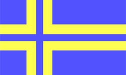 Аландские Острова. Государственный флаг